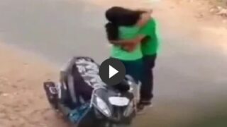 Outdooril couple kiss seithu katipidikum sex video