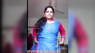 Villupuram 40 age big boobs aunty nude show