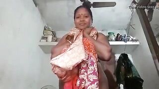 Thiruppur aunty nighty kayati boobs pussy video